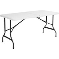 🧊 iceberg 65453 indestructable too bi-fold folding table, 30x60, platinum - enhanced for seo logo