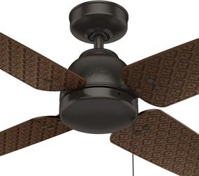 img 1 attached to 🔆 Hunter Sunnyvale 52" Bronze Ceiling Fan – Indoor/Outdoor with Pull Chain Control