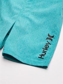 img 1 attached to 🩳 Hurley Board Shorts Cactus Heather: Trendy Boys' Swim Clothing