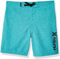 🩳 hurley board shorts cactus heather: trendy boys' swim clothing logo