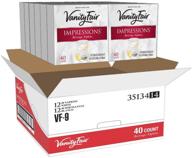 🍹 vanity fair impressions beverage napkin: 480-count pack for effortless entertaining logo