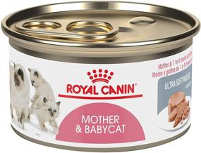 img 3 attached to Королевский Канин Мазок Ultra Soft Mousse in Sauce: Питательное консервированное кормление для котят и кормящих кошек.