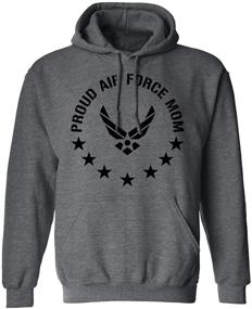img 1 attached to Hooded Sweatshirt Heather: Unleash Your Proud Force