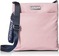 nautica womens crossbody adjustable shoulder women's handbags & wallets logo