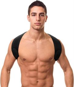 img 2 attached to 👍 Posture Corrector - Unisex Back Brace for Better Posture Support, Correcting Bad Posture, Slouching, Hunching, Shoulder and Neck, Upper Back Straightener, Braces for Correcting Posture