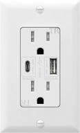 durable topgreener charging resistant receptacle: unbreakable design logo