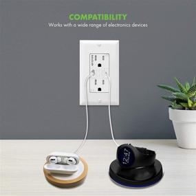 img 1 attached to Durable TopGreener Charging Resistant Receptacle: Unbreakable Design