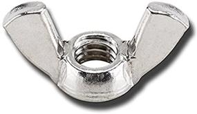 img 1 attached to 🔩 Quantity of (12) 1/4" - 20 Wing Nuts in 8-18 Stainless Steel