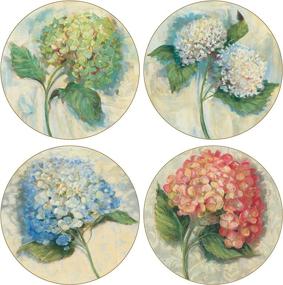 img 1 attached to 🌺 CoasterStone AS2020 Hydrangeas Absorbent Coasters: Premium protection for your surfaces