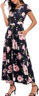 carchy womens floral dresses summer women's clothing logo