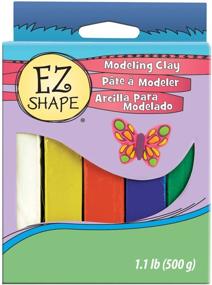 img 1 attached to 🎨 Sculpey NDC56 EZ Shape Modeling Clay Primary Color Set - 5 Piece