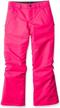 volcom girls silver insulated magenta girls' clothing in active logo