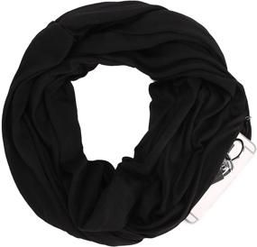 img 1 attached to 🧣 Infinity Passport Lipstick Fashion Women's Lightweight Scarves & Wraps Accessories