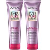 💧 l'oréal paris everpure moisture sulfate free shampoo and conditioner: color-treated hair care set (8.5 oz x 2) logo