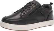 propet karsten sneaker brown xx wide men's shoes logo