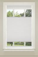 🪞 achim home furnishings cstd35wh06 top-down cordless honeycomb cellular pleated shade, 35 x 64, white - enhance your seo logo