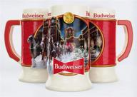 budweiser 2020 clydesdale holiday stein logo