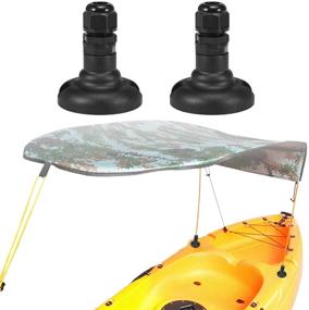 img 2 attached to 🌞 Lixada Single Person Sun Shade Canopy for Kayak, Boat, and Canoe