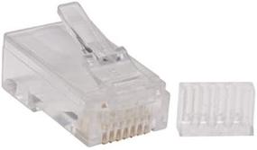 img 2 attached to 🔌 TRIPP LITE 100 пакетов Cat6 RJ45 модульный разъем Plug: Надежный Solid/Stranded RND (N230-100)