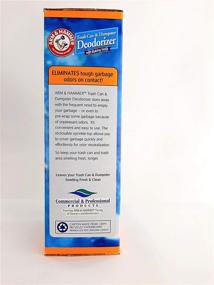 img 1 attached to 🗑️ Arm & Hammer Trash and Dumpster Deodorizer Can - 42.6 oz For Effective Odor Control