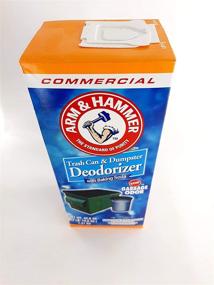 img 3 attached to 🗑️ Arm & Hammer Trash and Dumpster Deodorizer Can - 42.6 oz For Effective Odor Control