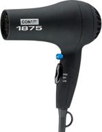 💨 фен conair 152b turbo black soft surface (мощный 1875w для быстрой и стильной сушки) логотип