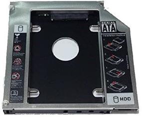 img 1 attached to 📀 Highrock SATA 2nd HDD Caddy Case Tray: Transform your CD/DVD-ROM Slot for SSD and HDD Storage Enhancement!