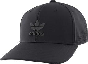 img 4 attached to 🧢 adidas Originals Men's Circle Mesh Snapback Cap: Stylish and Breathable Headgear for Men