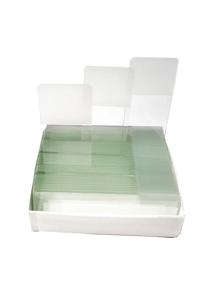 img 2 attached to High-Quality Frosted Glass Microscope Slides - 100PCS Coverslip Included (22mm x 22mm)