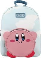 kirby cloud backpack die cut pocket logo