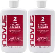 novus plastic fine scratch remover sports & fitness logo