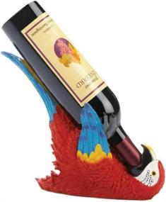 img 1 attached to Accent Plus Colorful Parrot Holder