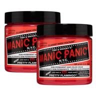 manic panic pretty flamingo hair logo