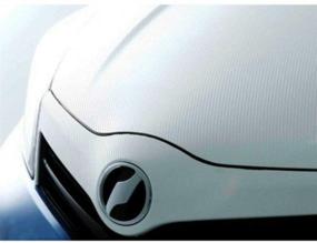 img 3 attached to 🚗 Enhance Your Vehicle's Aesthetics with 3M 1080 CF10 White Carbon Fiber 60"x24" Vinyl Flex Wrap