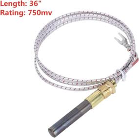 img 3 attached to Napoleon W680-0004 Gas Fireplace Thermopile Thermogenerator - Fast Shipping Available
