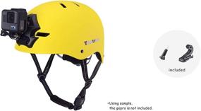 img 1 attached to Tontron Helmet Camera Yellow Medium