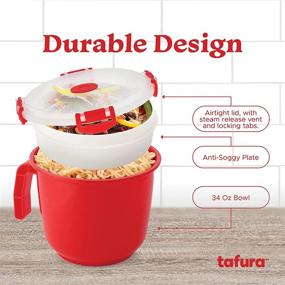 img 3 attached to 🔥 Tafura Microwave Microwavable Container: The Ultimate Microwave Safe Solution