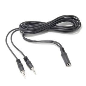 img 4 attached to 🔌 Ancable 6ft 3.5mm Stereo Female to Dual-Male Y-Splitter Audio Cable