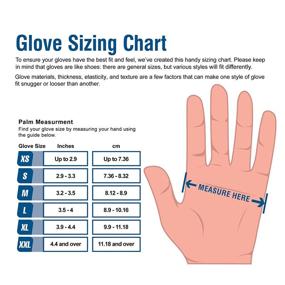 img 1 attached to 🧤 GLOVEWORKS Blue Vinyl Industrial Gloves: Box of 100, 3 Mil, Large Size, Latex Free, Powder Free, Food Safe, Disposable, Non-Sterile