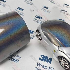 img 4 attached to 3M 1080 Gloss FLIP Psychedelic Car Wrap Vinyl Film - 5ft x 1ft (5 Sq/ft)