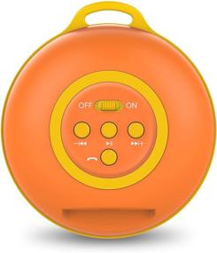 img 2 attached to 🔊 Погрузитесь в мир беспроводного аудио с Genius SP-906BTOrange, наружной Bluetooth-колонкой яркого оранжевого цвета