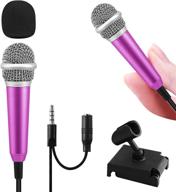microphone android portable singing recording computer accessories & peripherals logo