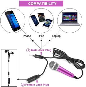 img 2 attached to Microphone Android Portable Singing Recording Computer Accessories & Peripherals