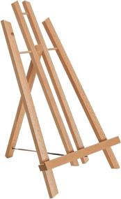 img 4 attached to 🖼️ US Art Supply 14" Tall Medium Tabletop Display A-Frame Easel (1 шт.), Подходит для художественных работ на холсте высотой 12 дюймов