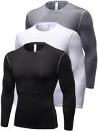 🌈 optimized queer compression baselayer thermal undershirts for men's clothing logo