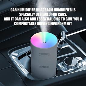 img 2 attached to HUADREAM Humidifier Car Humidifier Adjustable Ultra Quiet Suitable Heating, Cooling & Air Quality and Humidifiers