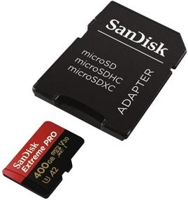 img 1 attached to Карта Micro SD SanDisk Extreme Pro Class 10 емкостью 400 ГБ для телефонов Samsung, работает с Galaxy Note 20 Ultra 5G