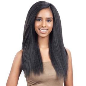 img 1 attached to «💇 Оживите свою причёску с FreeTress синтетическими кудрявыми косами Crochet Braids 3X Pre-Loop Yaky 16" (1B)»