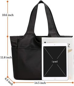 img 1 attached to 👜 Стильная и практичная водонепроницаемая сумка на плечо Collsants: женские легкие сумки и кошельки