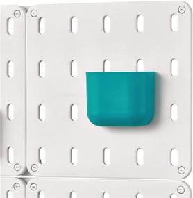 img 3 attached to IDesign BPA Free Plastic Pegboard Organizer
